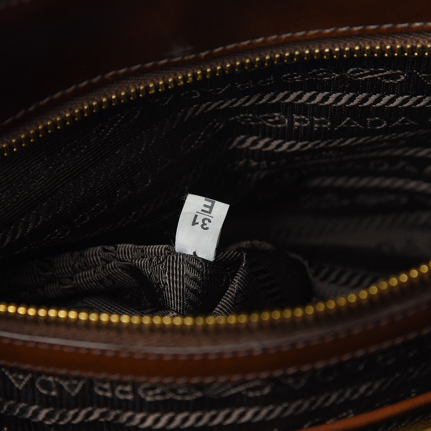 Prada Spazzolato Medium Galleria Double Zip Tote Tabacco Fume 7 of 18
