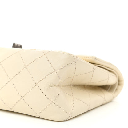 Chanel Aged Calfskin Quilted 2.55 Reissue Mini Flap White 10 of 11