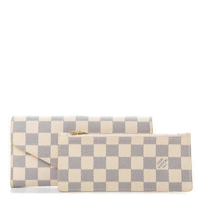 Louis Vuitton Damier Azur Josephine Wallet 1 of 10