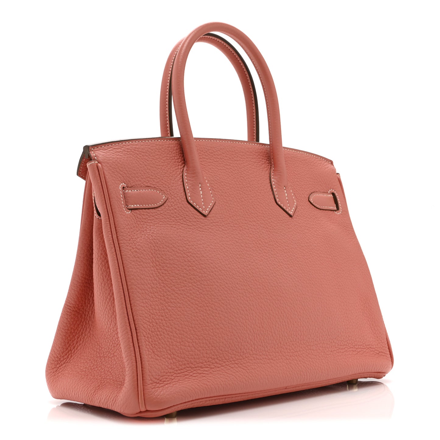 Taurillon Birkin 30 Flamingo