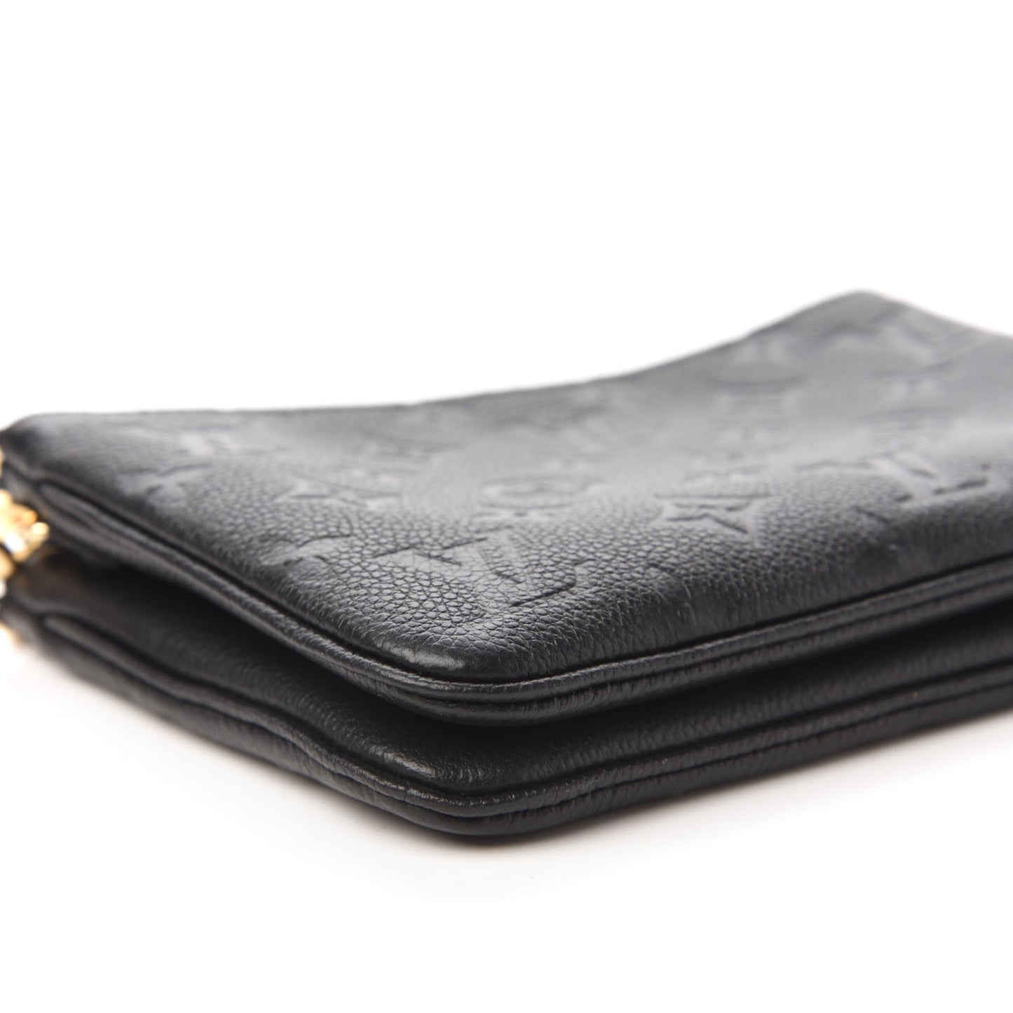 Empreinte Double Zip Pochette Black
