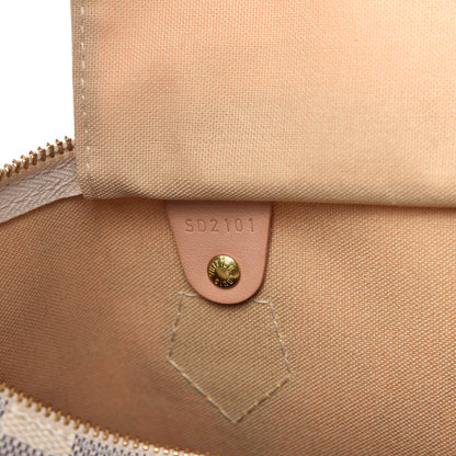 Louis Vuitton Damier Azur Speedy 35 9 of 9