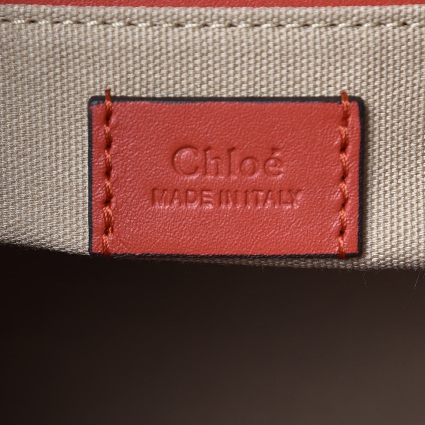 Patent Calfskin Small Roy Bucket Bag Earthy Red