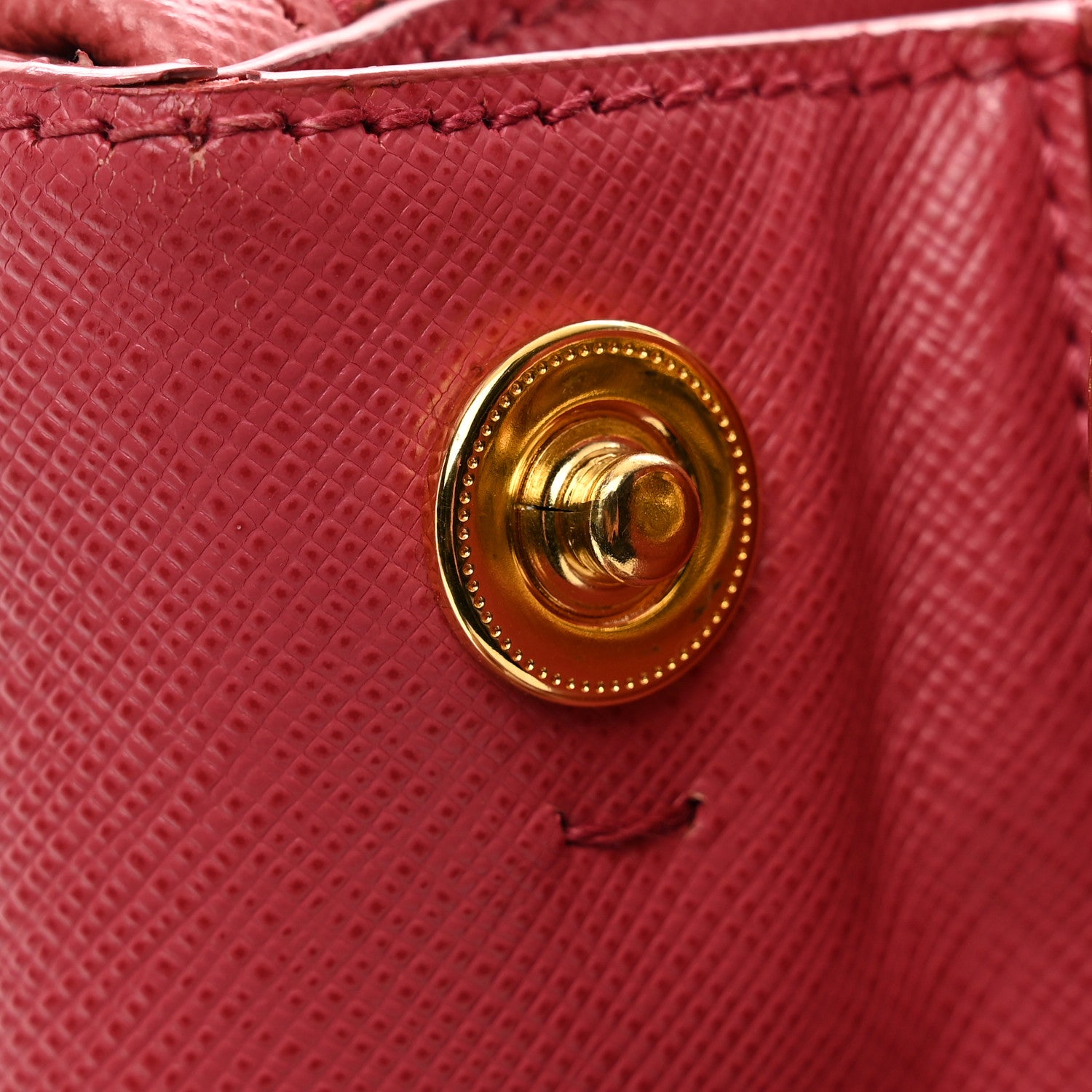 Prada Saffiano Lux Medium Tote Peonia 12 of 12