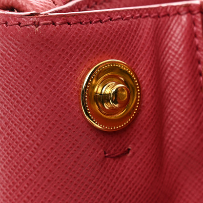 Prada Saffiano Lux Medium Tote Peonia 12 of 12