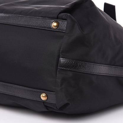 Prada Tessuto Nylon Cervo Shoulder Bag Black 9 of 11