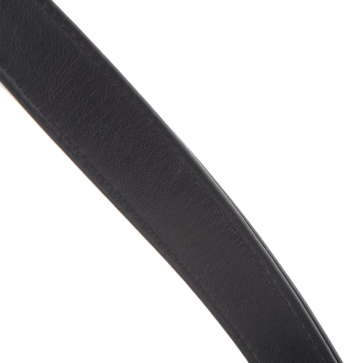 Calfskin Horizontal Quilted Small Boy Flap Black