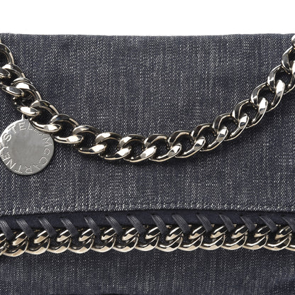 Stella McCartney Denim Falabella Clutch Blue 15 of 16