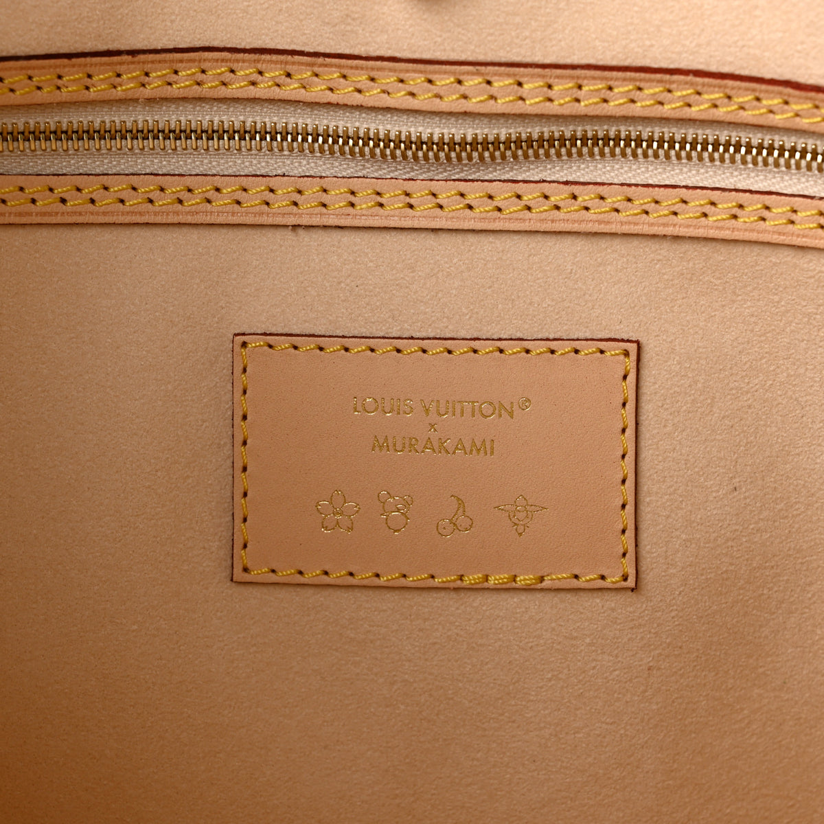 LV X TM Monogram Multicolor Neverfull MM White