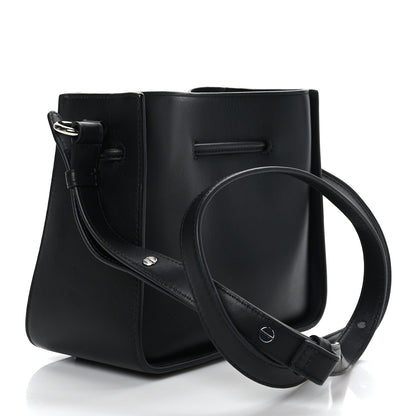 3.1 Phillip Lim Smooth Calfskin Mini Soleil Bucket Bag Black 3 of 8