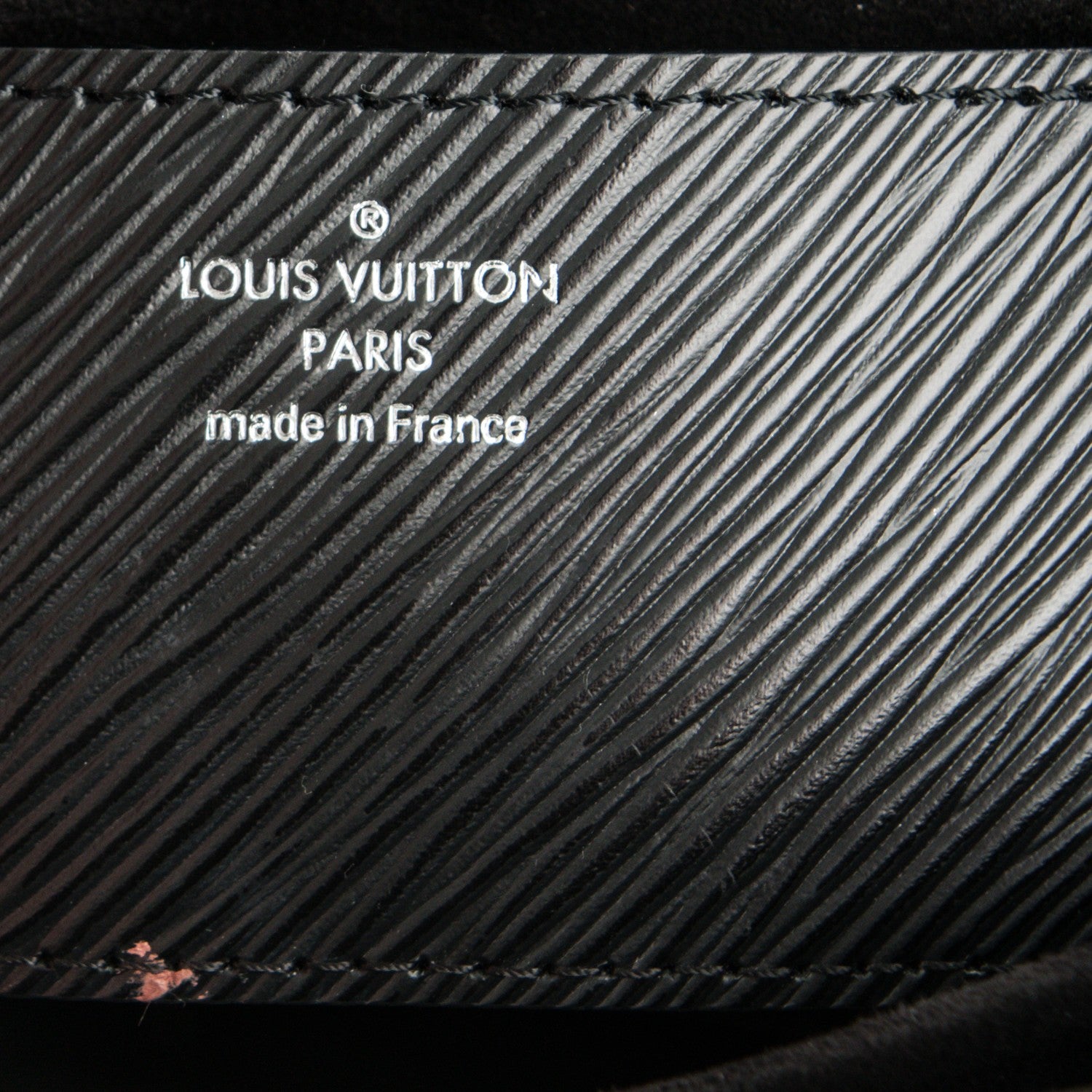 Louis Vuitton Epi Twist Shoulder Bag MM Black 6 of 7