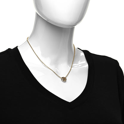 Cartier 18K Pink Yellow White Gold Trinity Pendant Necklace 5 of 5