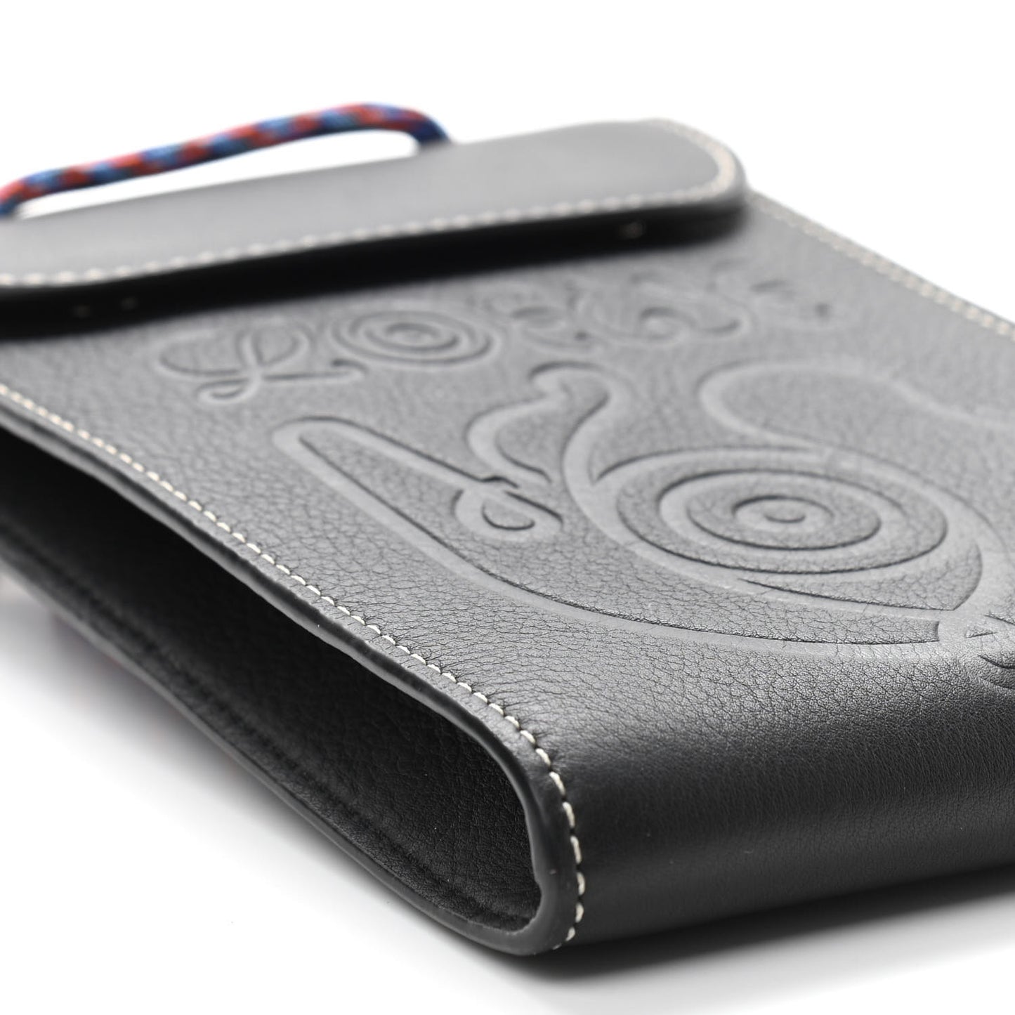 Calfskin Neck Pocket Black