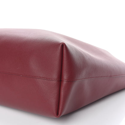 Saint Laurent Calfskin Large Shopping Tote Bordeaux 11 of 13