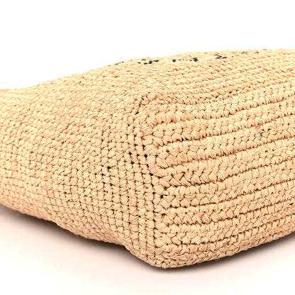 Stella McCartney Raffia Crochet Tote Bag Beige 8 of 11