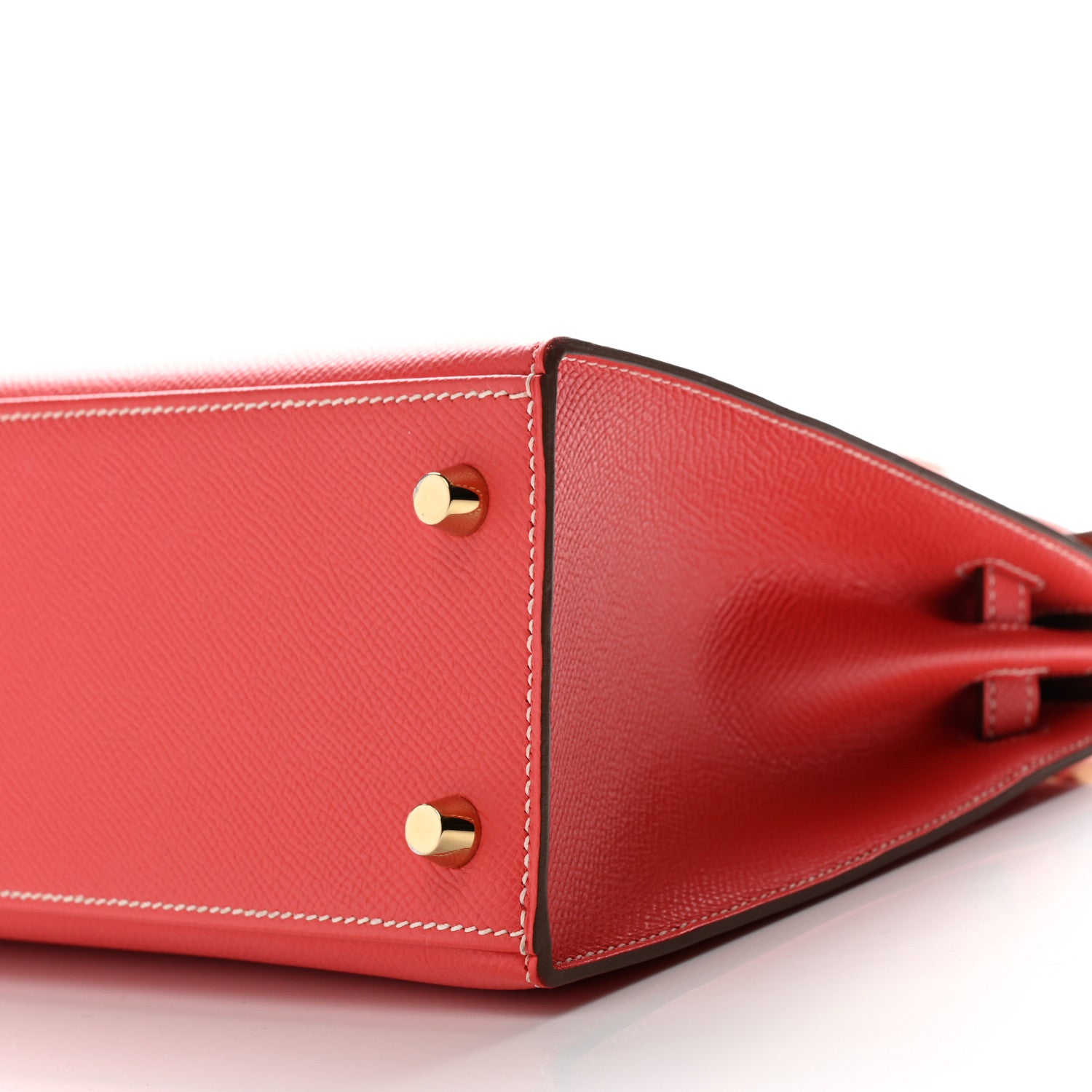 Hermes Epsom Candy Kelly Sellier 25 Rose Jaipur Gold 11 of 11