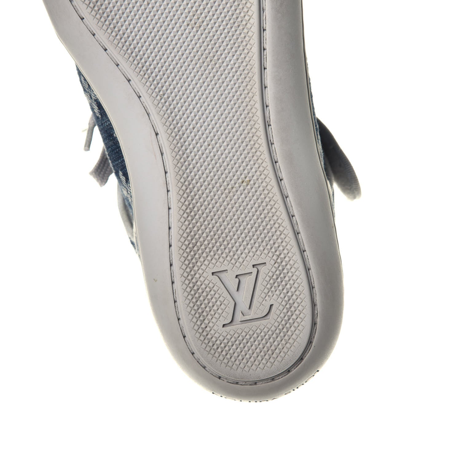 Louis Vuitton Monogram Denim Acapulco Sneakers 37 Blue 7 of 9