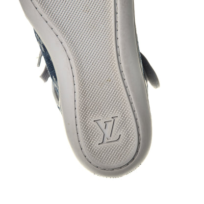 Louis Vuitton Monogram Denim Acapulco Sneakers 37 Blue 7 of 9