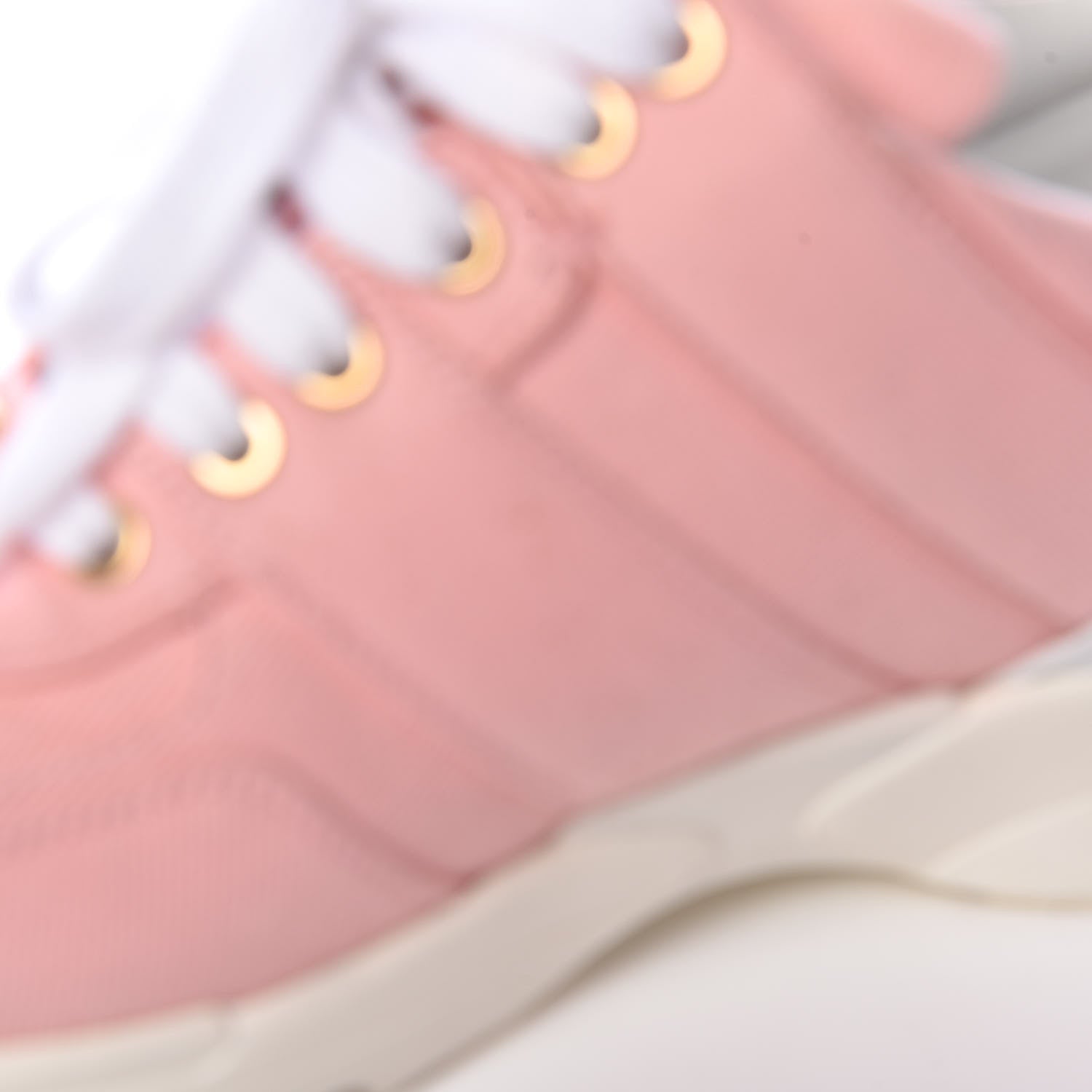 Chanel Canvas Womens CC Sneakers 38 Salmon 16 of 22