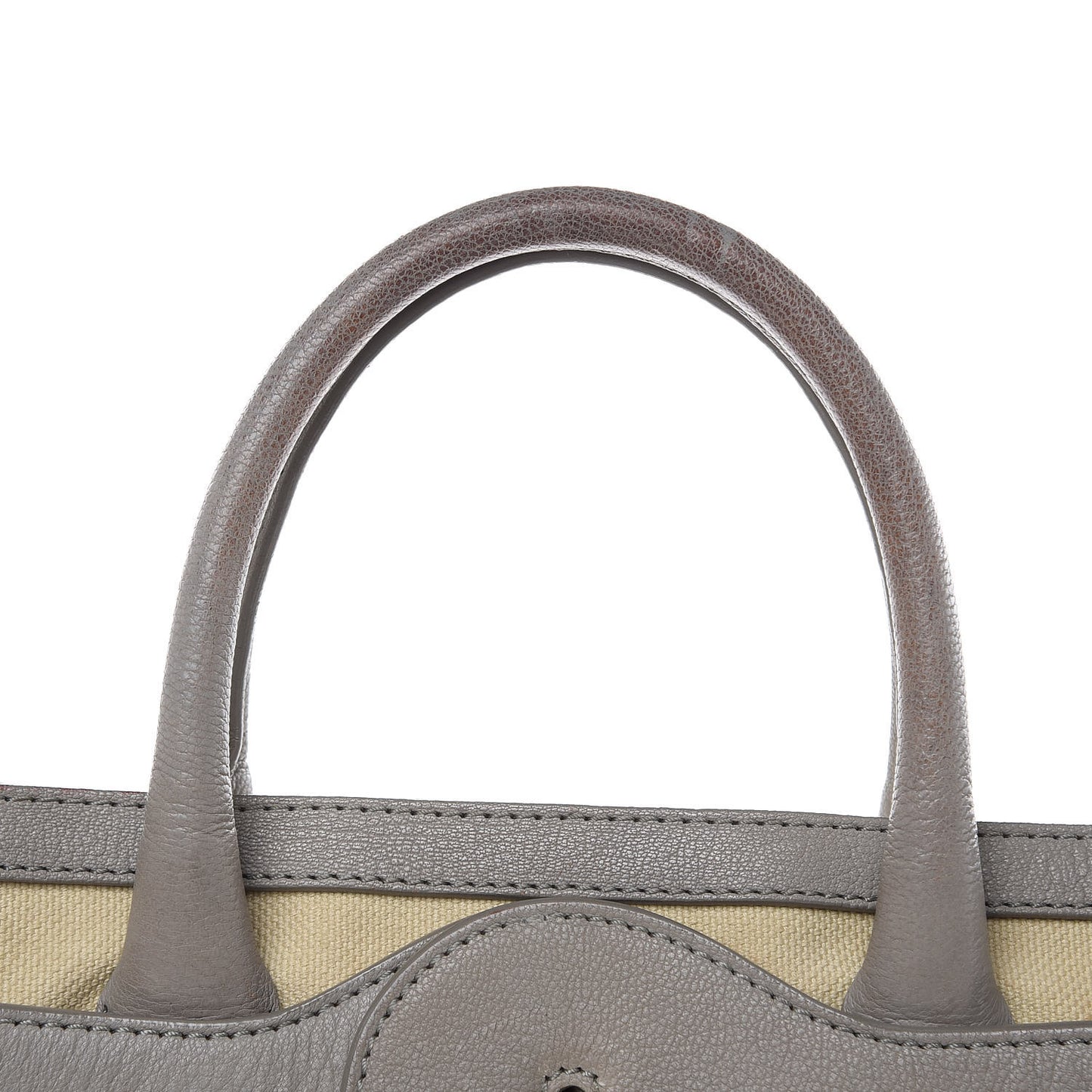 Canvas Chevre Lune MM Cream Grey