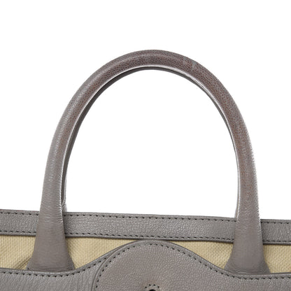 Balenciaga Canvas Chevre Lune MM Cream Grey 16 of 28