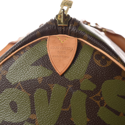 Louis Vuitton Graffiti Keepall 50 Kaki 6 of 14