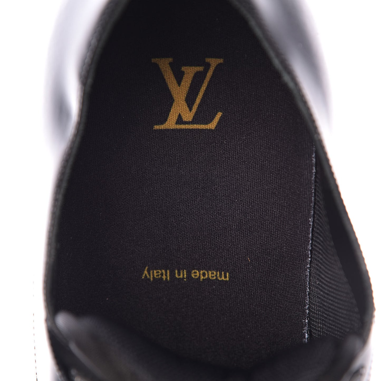 Lambskin Mens Derby Shoes 6.5 Black