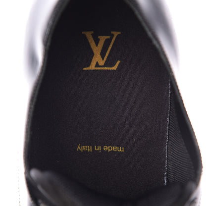 Louis Vuitton Lambskin Mens Derby Shoes 6.5 Black 6 of 12