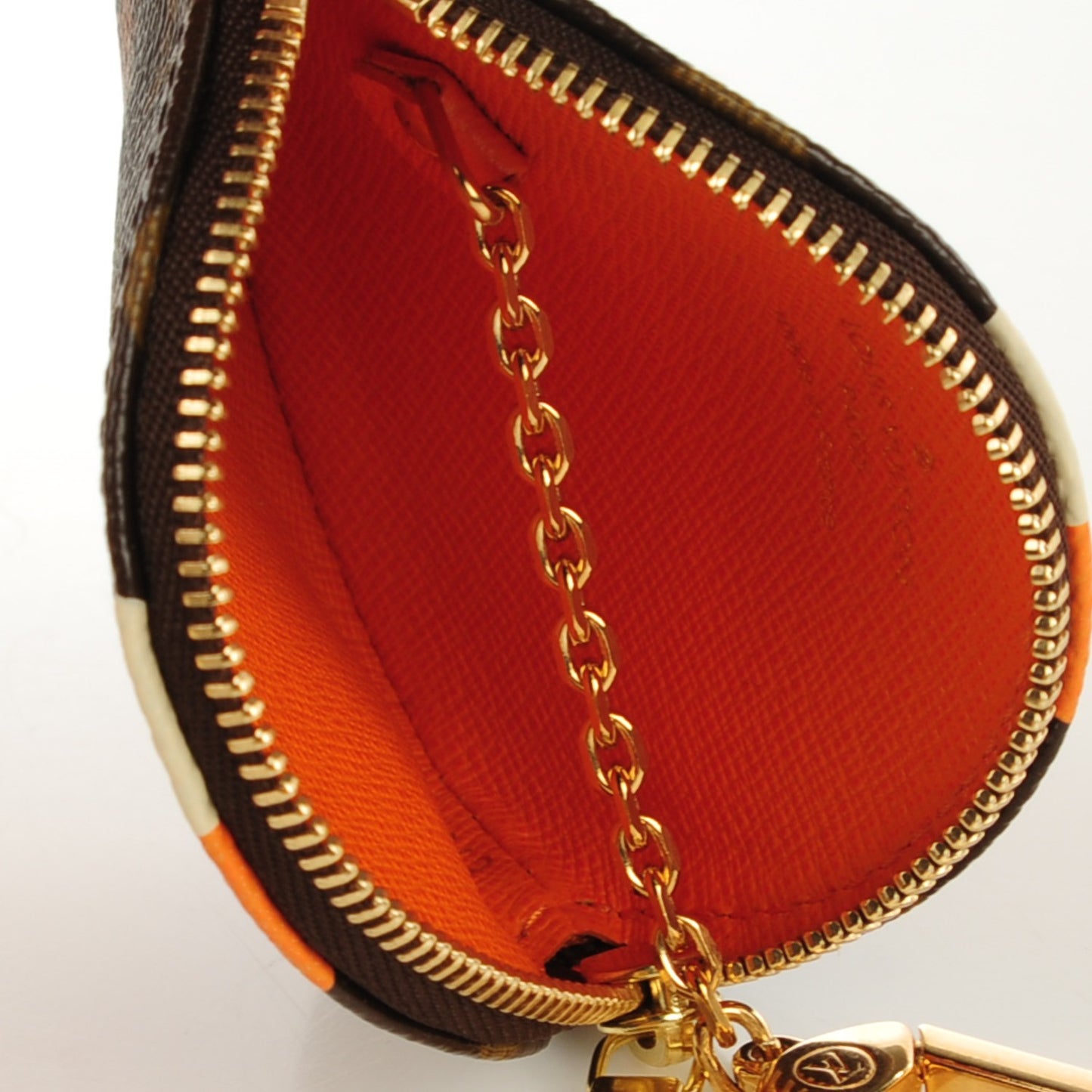Monogram Groom Round Coin Purse
