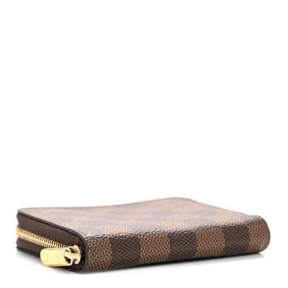 Louis Vuitton Damier Ebene Zippy Coin Purse 4 of 9