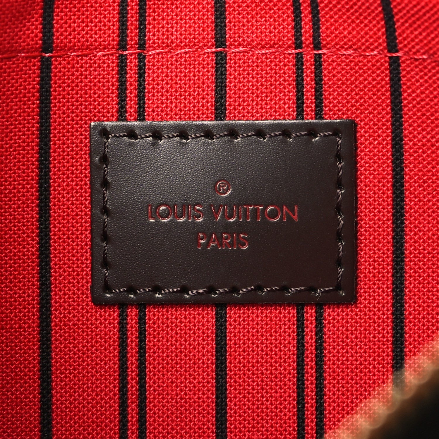 Louis Vuitton Damier Ebene Neverfull MM GM Pochette 6 of 7
