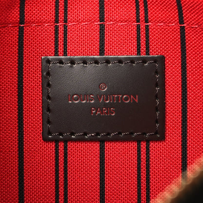 Louis Vuitton Damier Ebene Neverfull MM GM Pochette 6 of 7