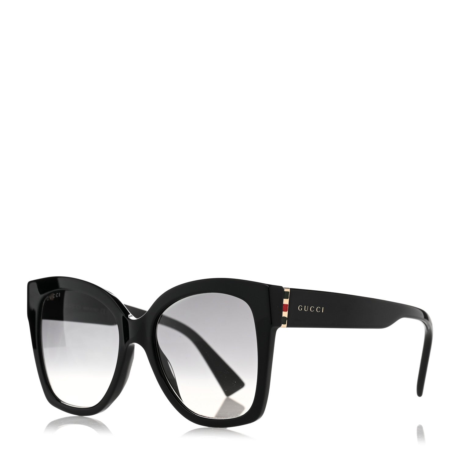 Gucci Acetate Square Frame Sunglasses GG0459S Black 1 of 9