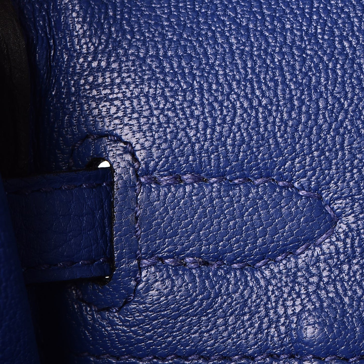 Togo Birkin 25 Bleu Electrique