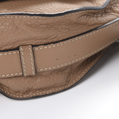 Chloe Calfskin Medium Marcie Round Crossbody Bag Nut 12 of 14