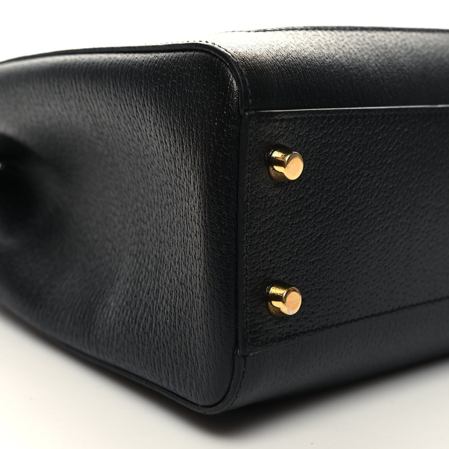 Jacquard Black Denim GG Monogram Textured Dollar Calfskin Medium Jackie 1961 Tote Black Ivory