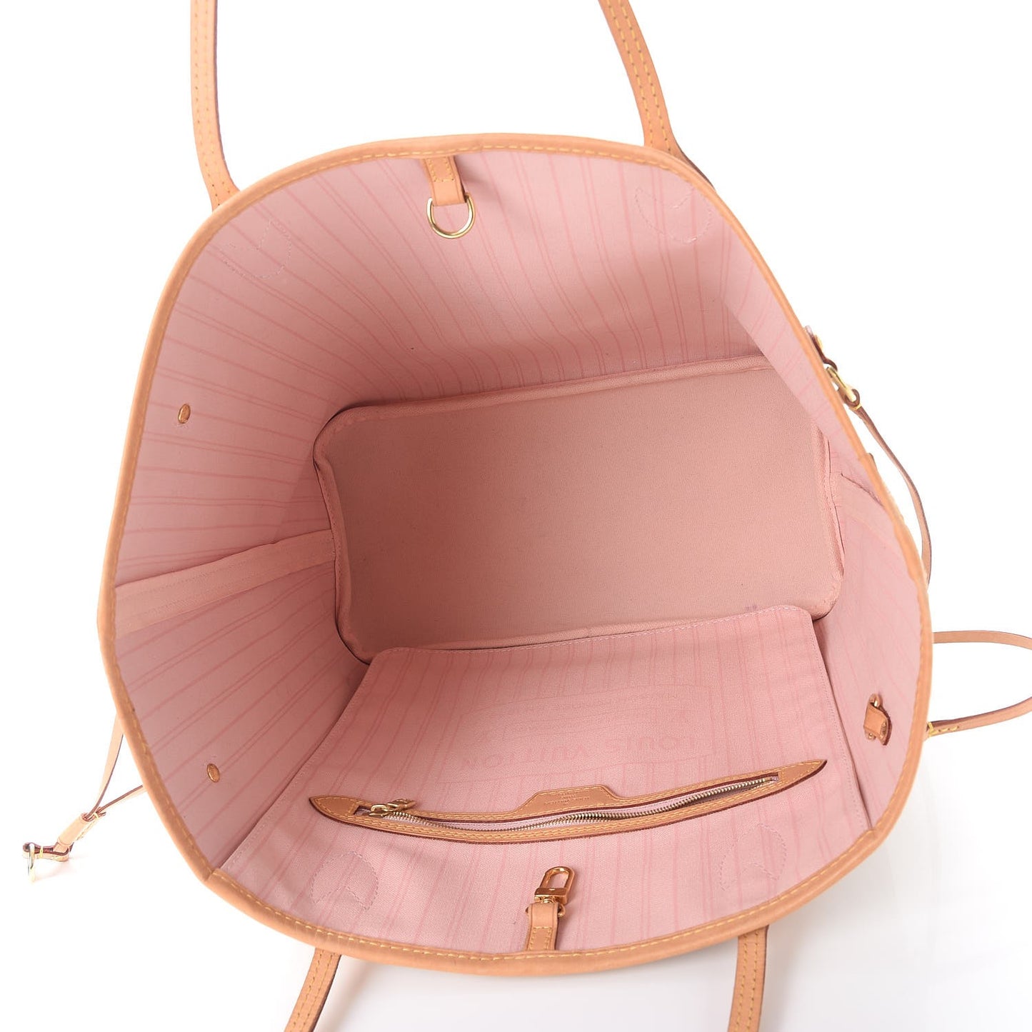 Damier Azur Neo Neverfull MM Rose Ballerine