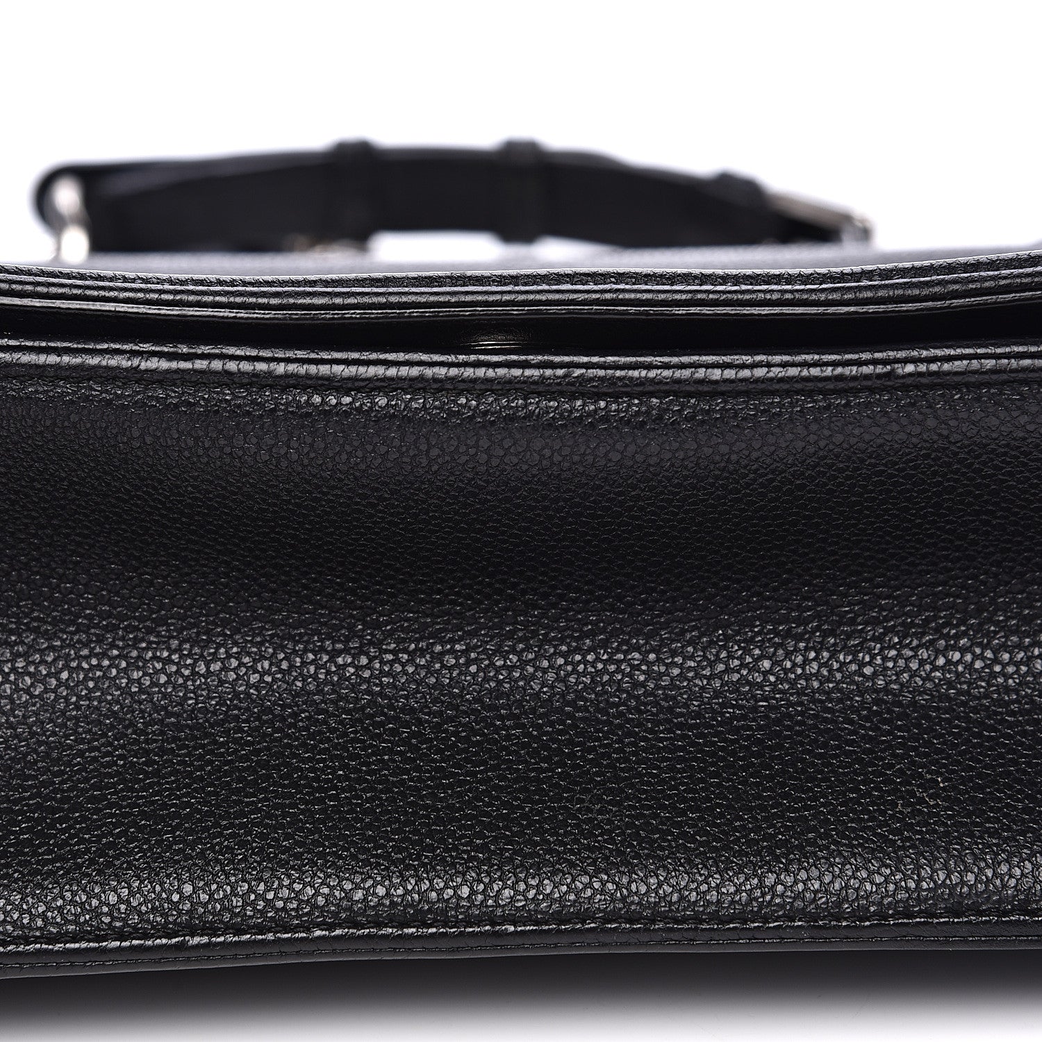 Christian Dior Grained Calfskin Medium Diorama Flap Bag Black 9 of 18