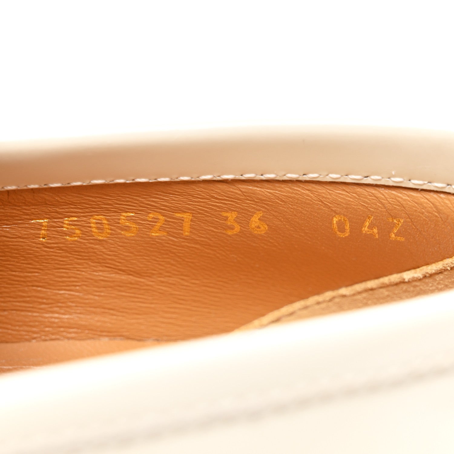Gucci Cordovan Lux Womens Jeanne Platform Lug Sole 30/45mm Loafers 36 White 8 of 10