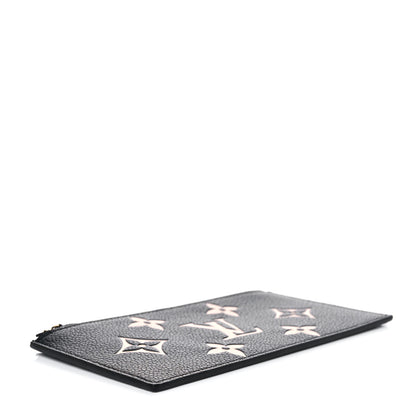 Louis Vuitton Empreinte Monogram Giant Crafty Pochette Felicie Zippered Insert Black 4 of 6