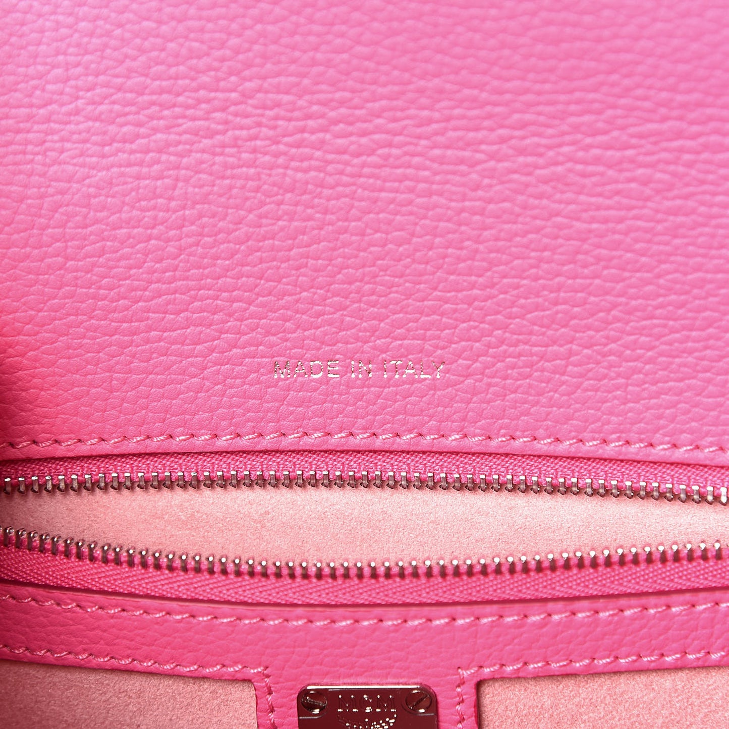 Grained Calfskin Medium Patricia Park Avenue Satchel Sugar Pink