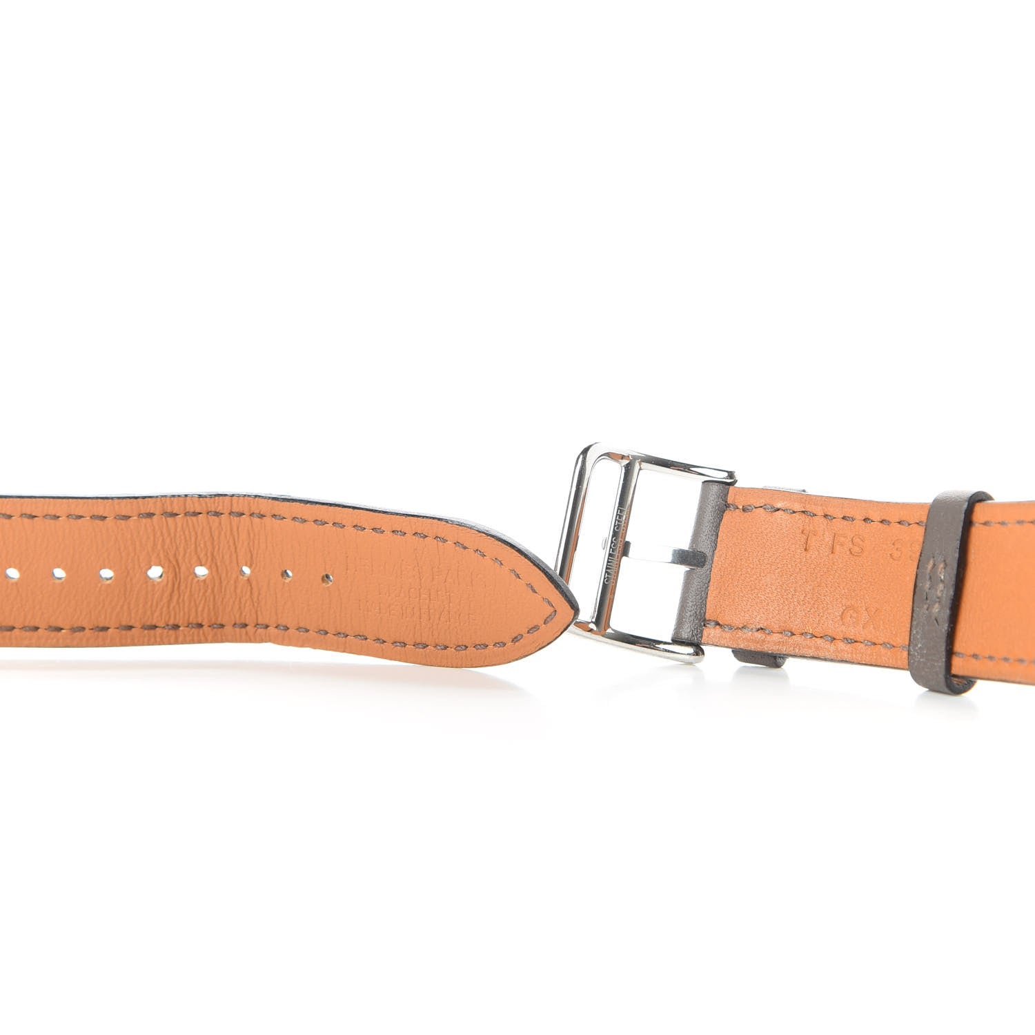 Hermes Swift 38mm Apple Watch Double Tour Band Etain 3 of 3