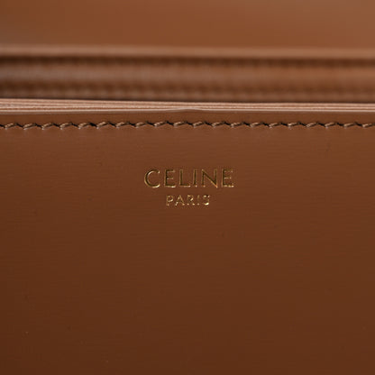 Celine Shiny Calfskin Medium Triomphe Bronze 6 of 10