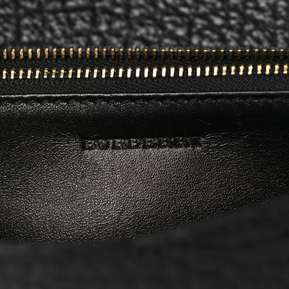 Burberry Signature Grain Small Madison Chain Clutch Black 6 of 6