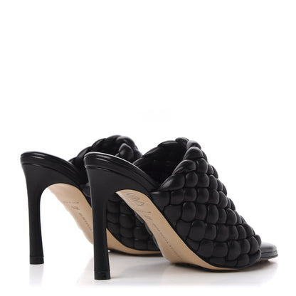 Bottega Veneta Nappa Padded Intreccio The Curve Sandals 35.5 Black 4 of 10