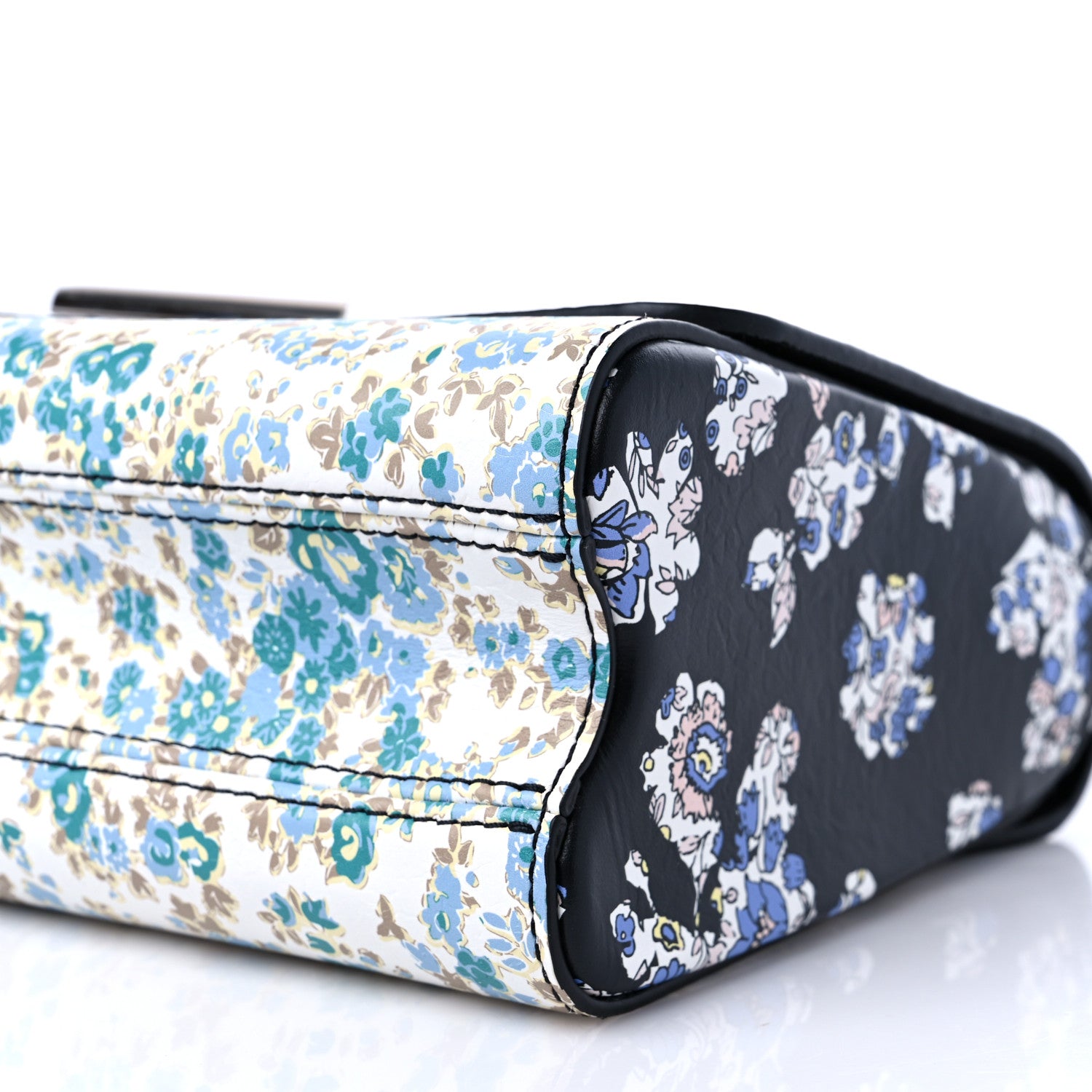 Louis Vuitton Printed Calfskin Flower Twist Shoulder Bag MM 9 of 9