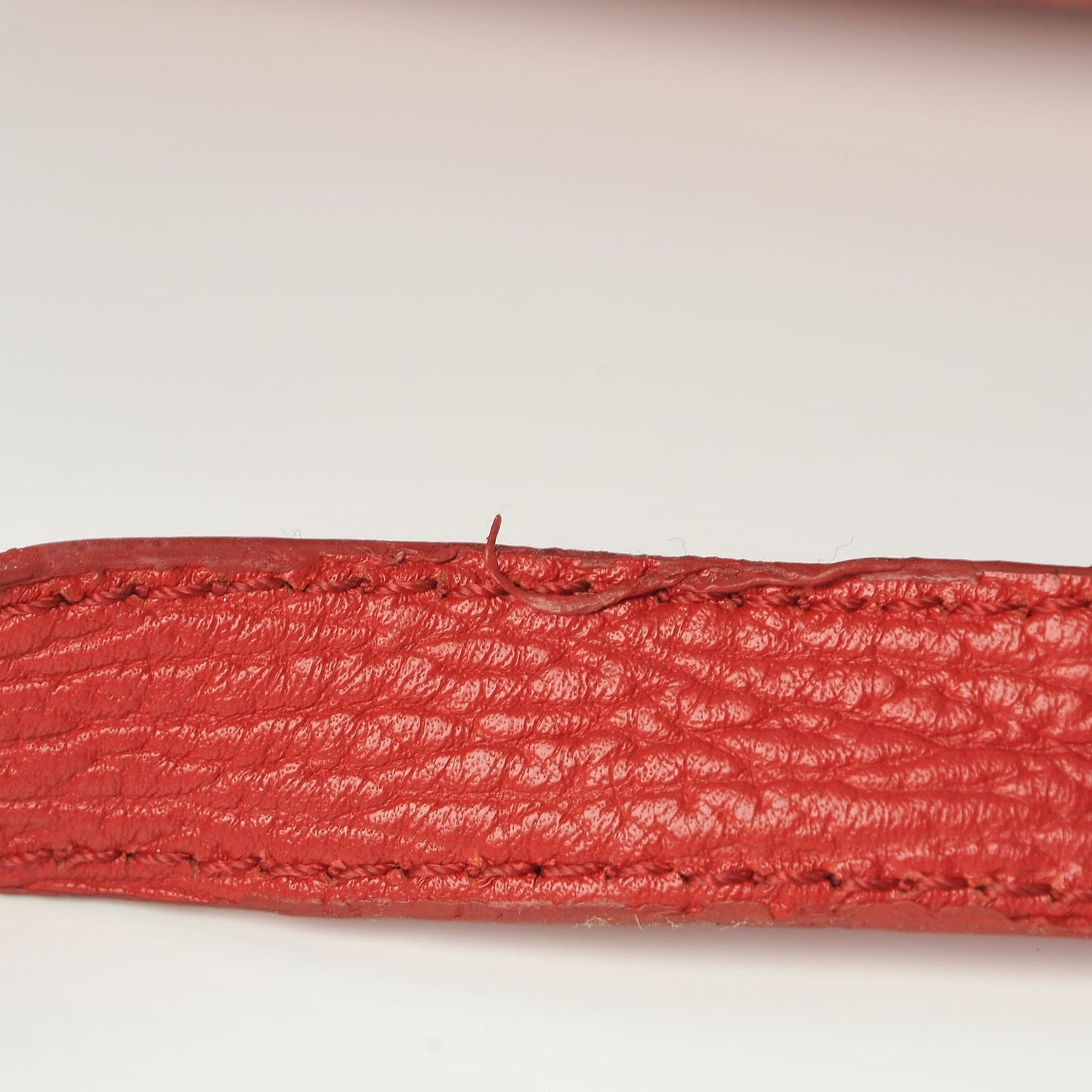 3.1 Textured Calfskin Mini Pashli Satchel Red