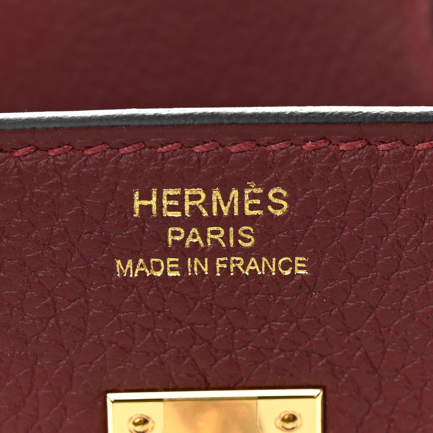 Togo Birkin 25 Rouge H