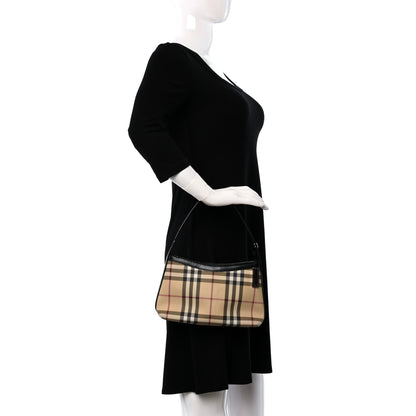 Burberry House Check Shoulder Bag Black 2 of 10