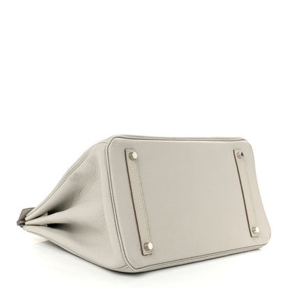 Hermes Togo Birkin 35 Gris Perle 4 of 10